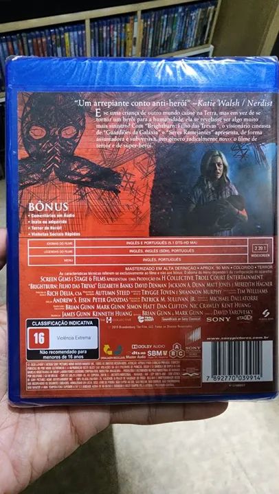 Blu-ray Brightburn Filho Das Trevas Lacrado  - Foto 2