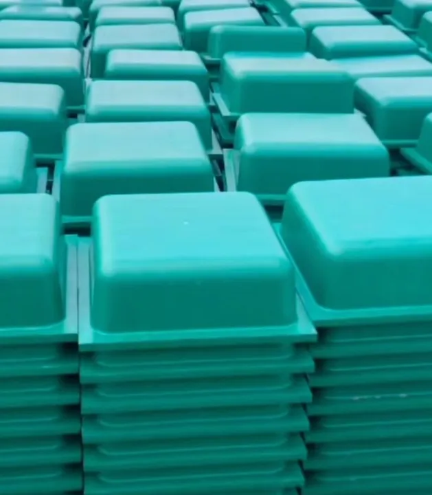 Cubetas para lages nervuradas