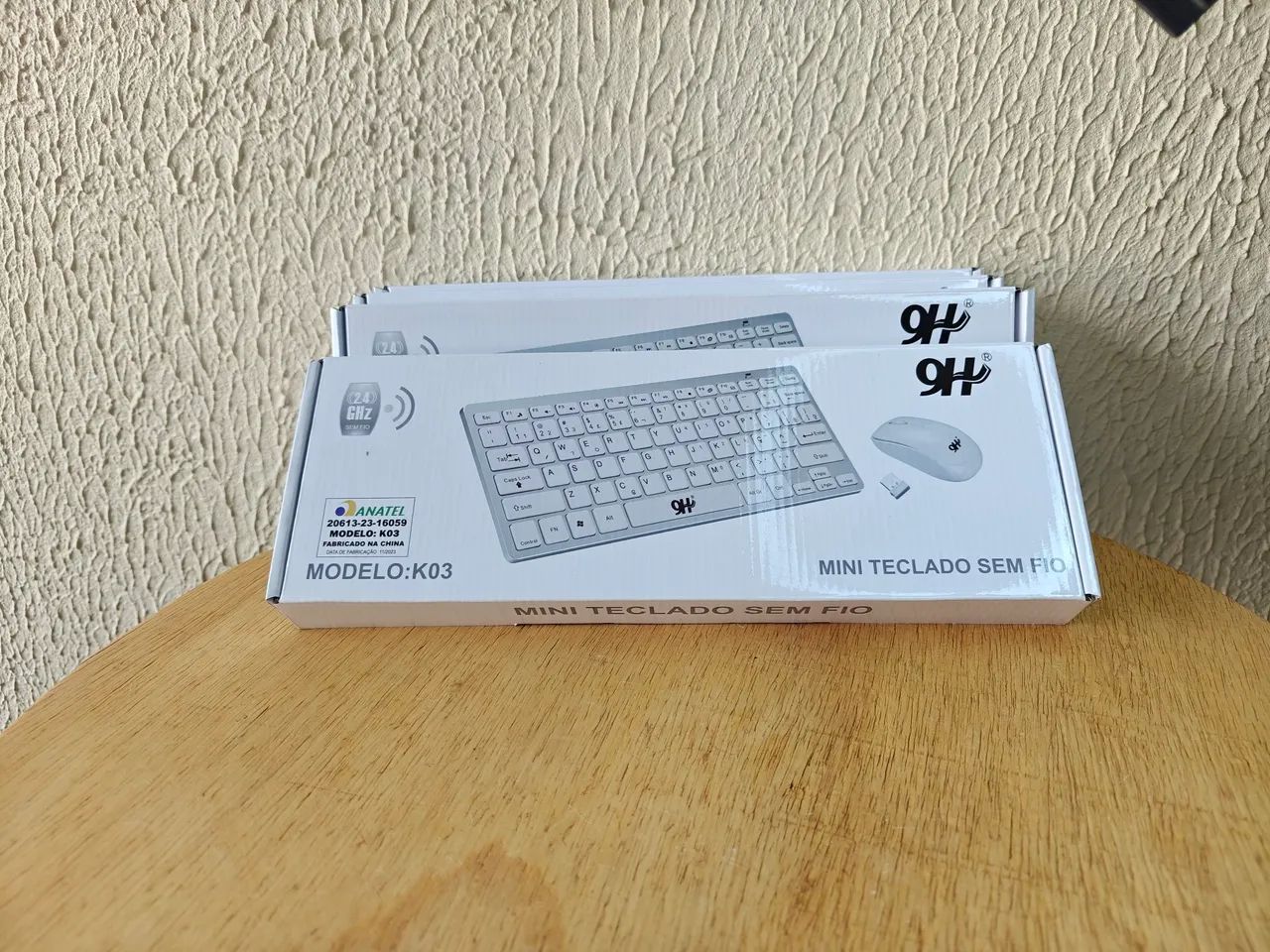 Kit teclado e mouse sem fio portátil  - Foto 3