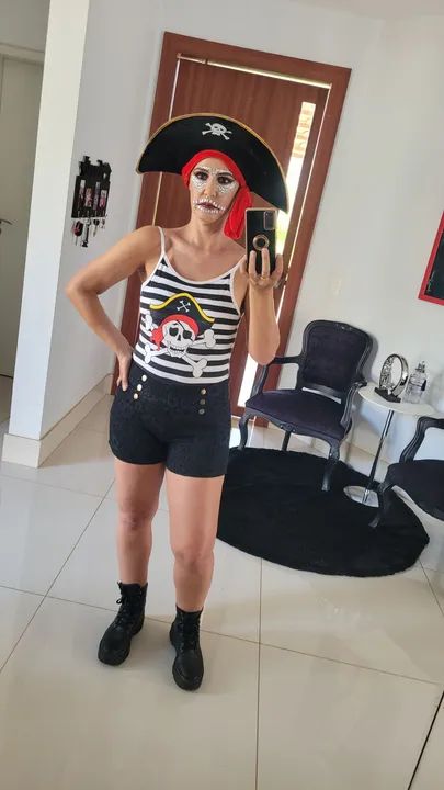 Fantasia Halloween pirata body - Foto 5