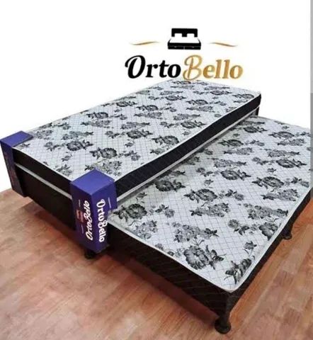 Vendo Cama solteiro com auxiliar  espuma D20  - Foto 2