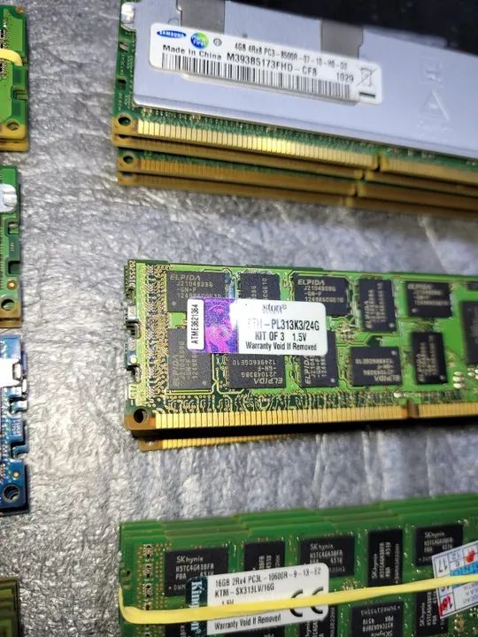 62 Memórias p servidor ECC + 4 Processador Core Xeon(Leia descrição) - Foto 4