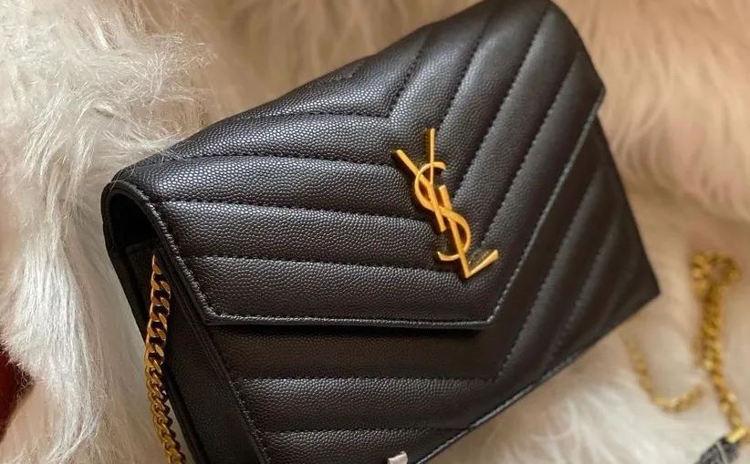 Bolsa em couro caviar nova . - Foto 2