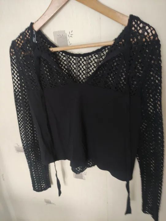 Blusa Zara preta - Foto 2
