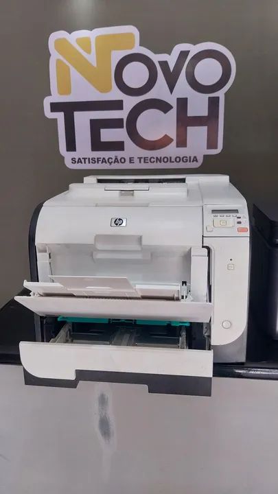 Impressora HP laser colorida m451dw faz frente e verso automático ideal Para transfer  - Foto 4