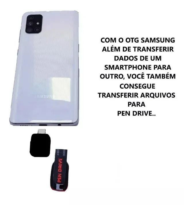 Adaptador OTG Tipo C Original Samsung P/ Smartphones, Tablets, etc - Foto 4