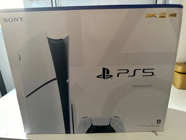 PlayStation 5 slim mídia física novo lacrado 