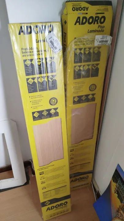 Piso laminado usando  - Foto 4