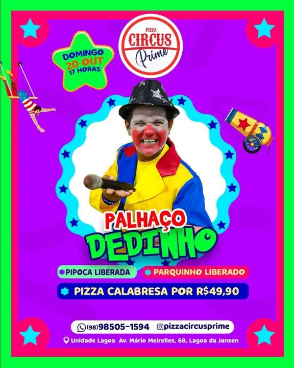 Locutor e Palhaço para Festas e porta de loja  - Foto 2
