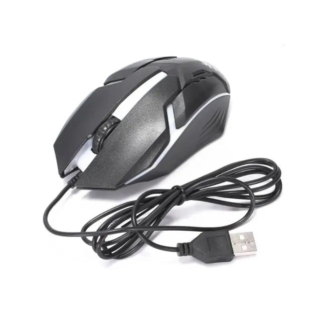 MOUSE GAMER USB 1600 DPI 6 BOTOES COM LED KNUP KP-V15 - Foto 3