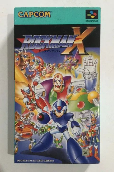 Rockman X - Famicom Super Nintendo - JP Original ( USADO