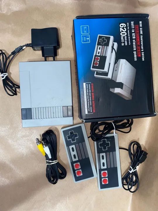 Mini Game Console 620 Jogos Clássicos Nintendo  - Foto 2