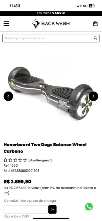 Hoverboard Two Dogs Balance Wheel Carbono