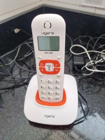 Telefones sem fio e com fio com bina  - Foto 5