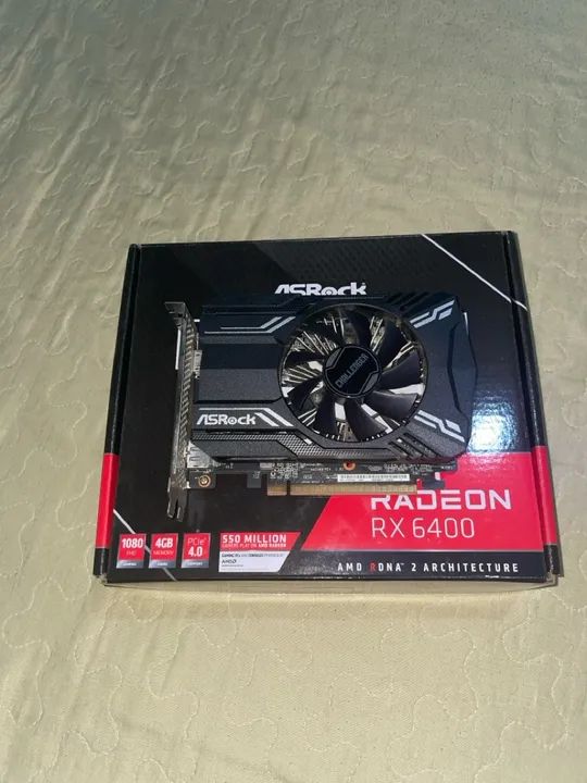 RX 6400 4GB ASRock - Foto 2