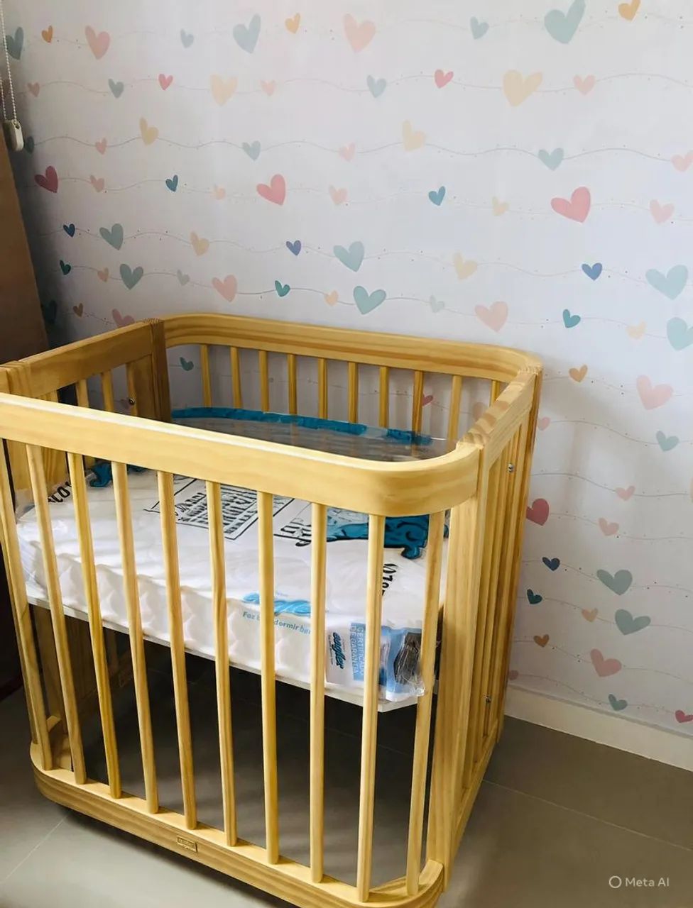 Berço  evolutivo 3 em 1 com Colchão - Foto 4