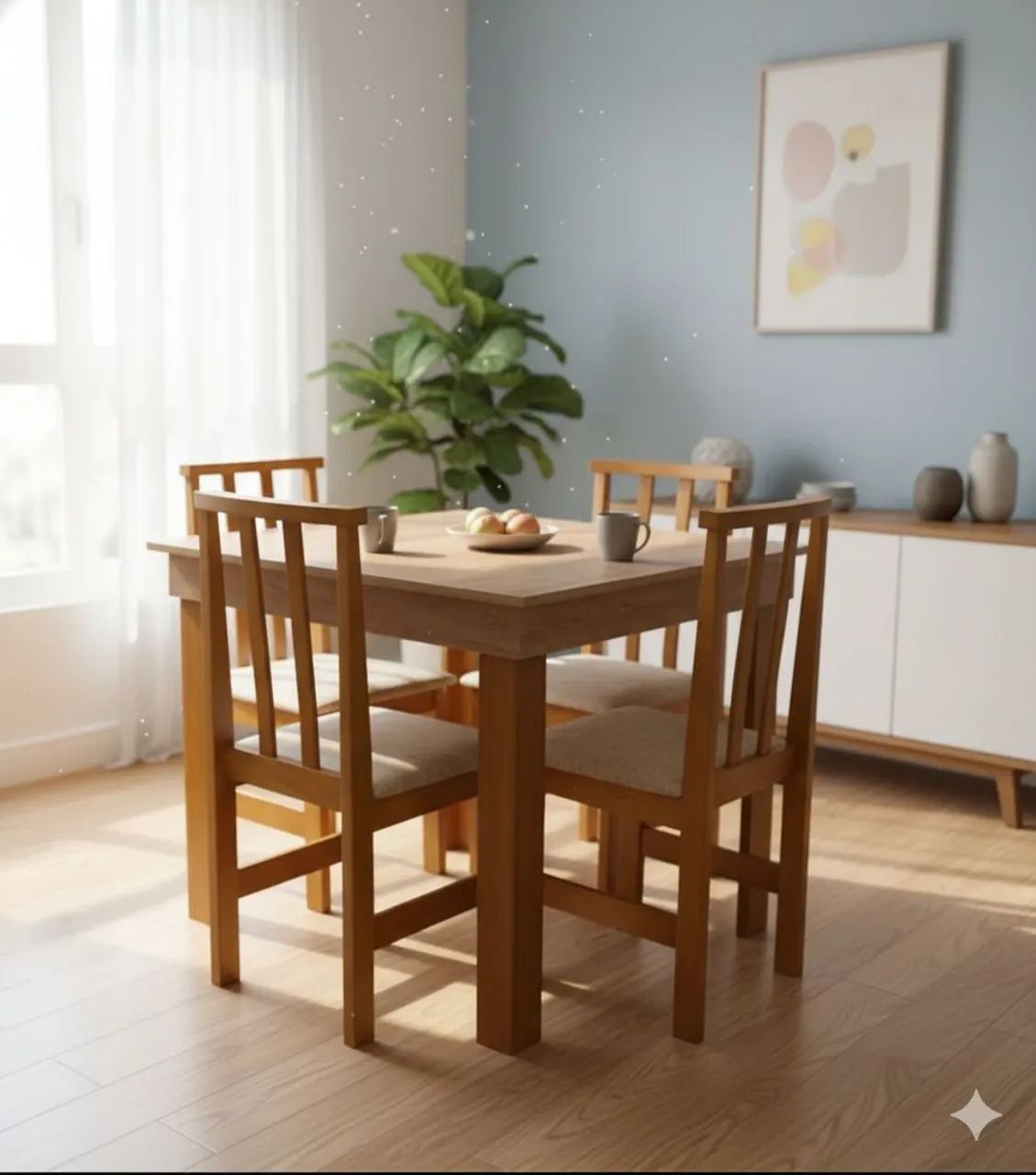 Dining Table Set with 04 Chairs64317062463617120