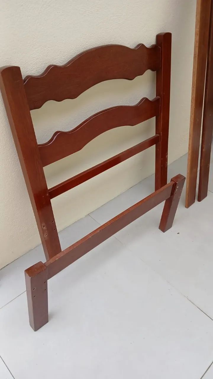 Cama de Solteiro Madeira Maciça - Foto 3
