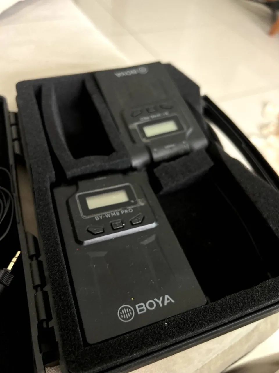 Microfone Boya BY-WM8 Pro K1 - Sem Fio | Completo | Pouquíssimo Uso - Foto 3