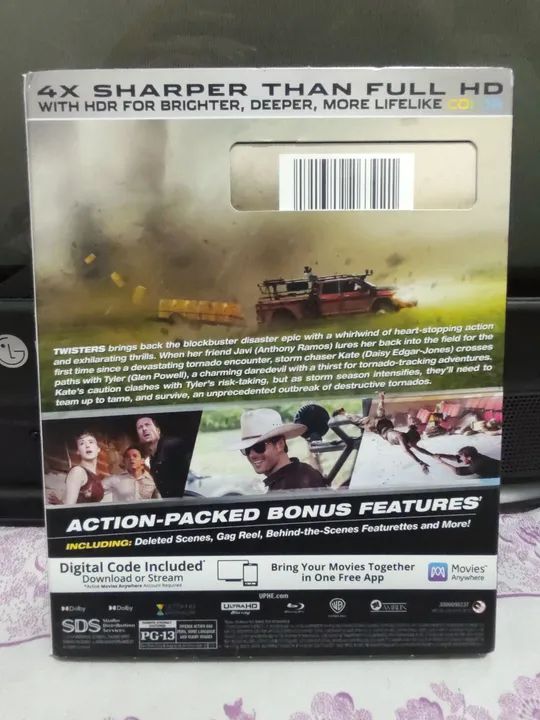 BLU-RAY: TWISTERS ( 4K ULTRA HD ) - Foto 2