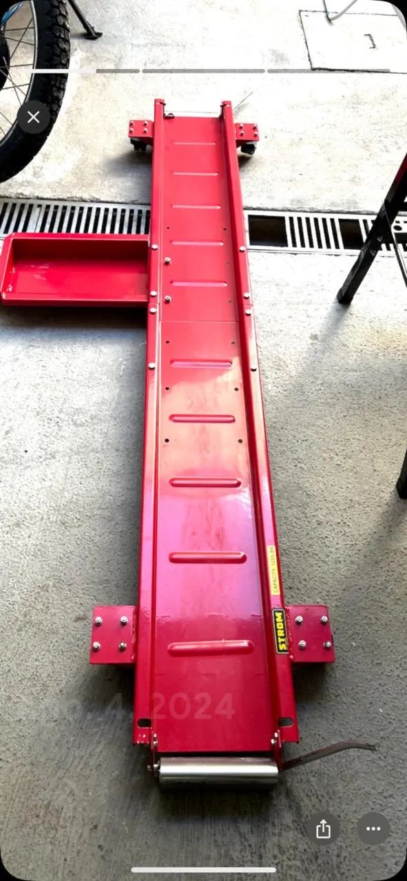 Plataforma para mover moto até 560kg (novo)
