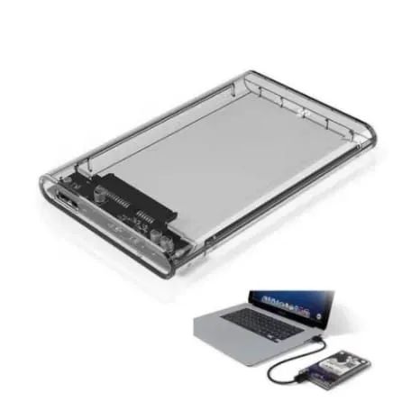 Gabinete Case Externa para HD/SSD 2.5'' USB 3.0 Transparente - Foto 2