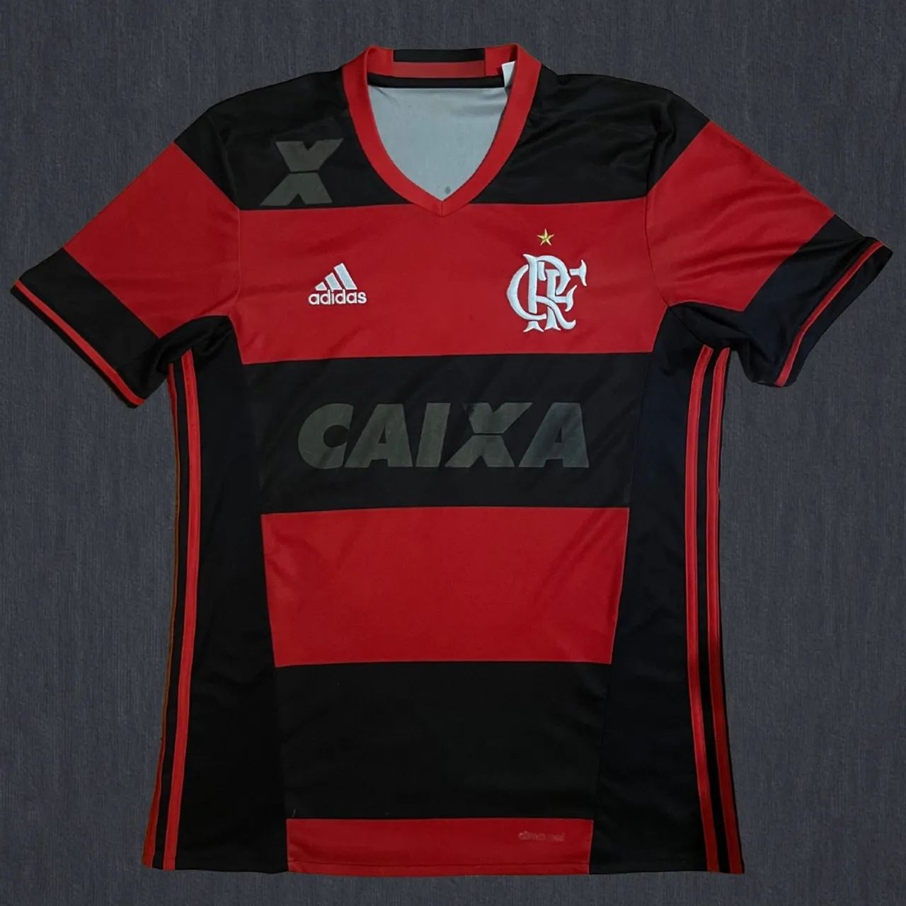 Camisa Flamengo 2016 Adidas Titular - Tamanho M - Original c/ Personalização removida