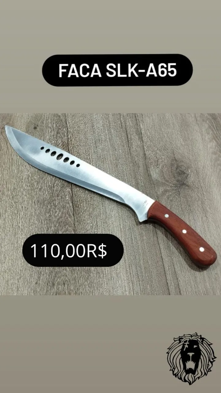Faca SLK-A65 - Utensílio de cozinha