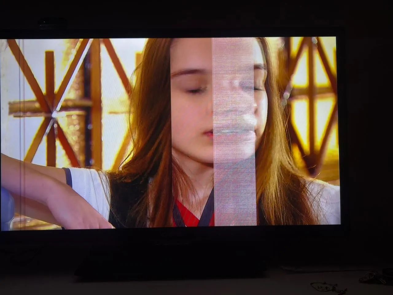 TV com defeito na imagem