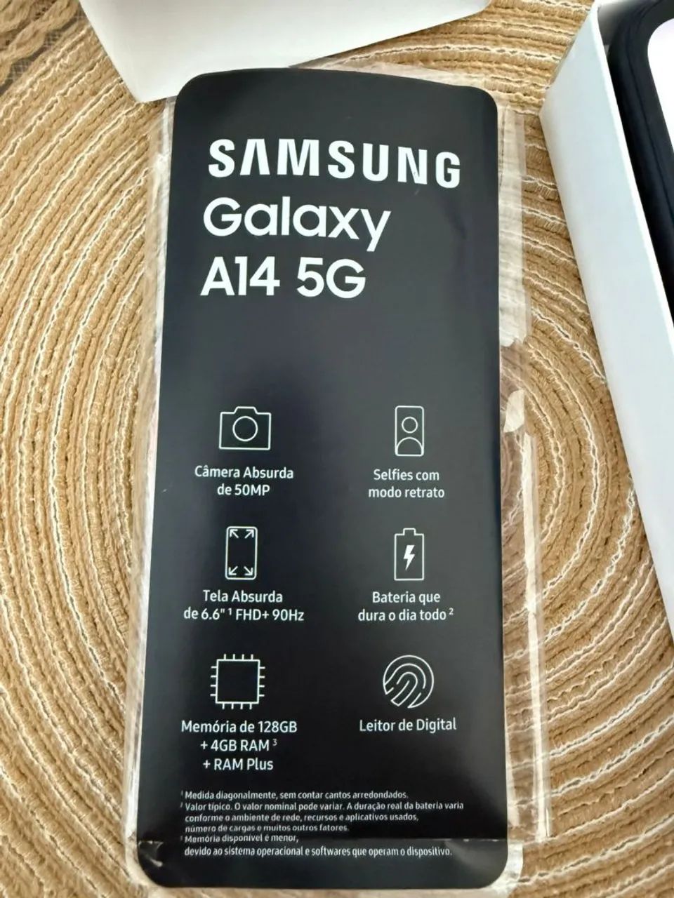 Samsung A14 128G SEM MARCA DE USO - Foto 2