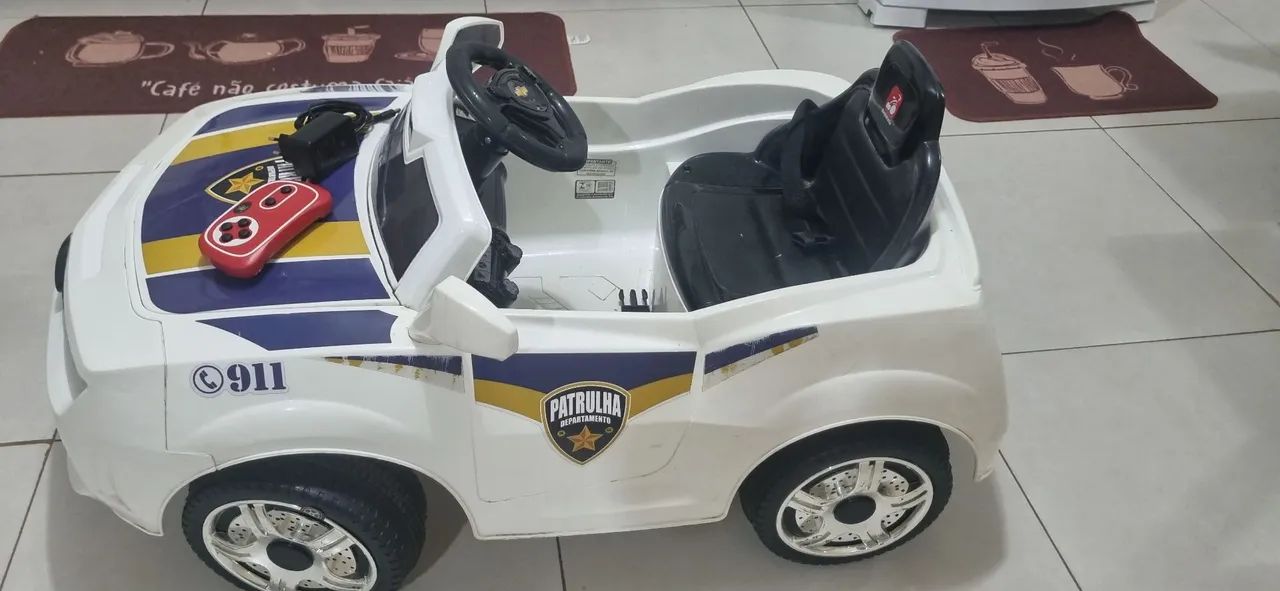 Carro Elétrico Infantil Camaro Patrulha - Foto 3