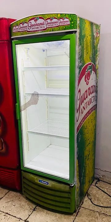 Geladeira Guarana Antarctica - Conservada