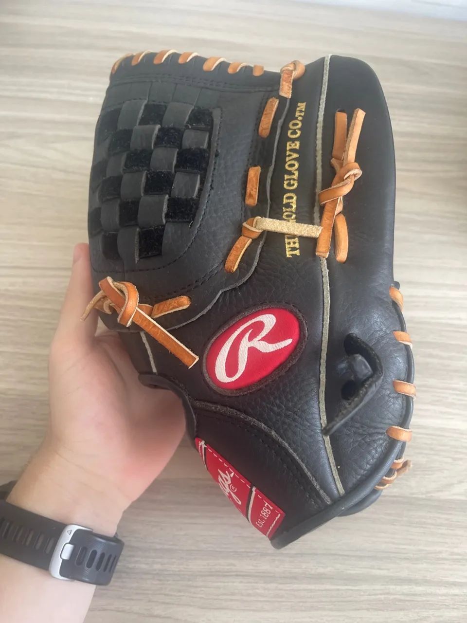 Luva de Beisebol Rawlings PP11DJB Derek Jeter - Edição Especial - 11? - Foto 2