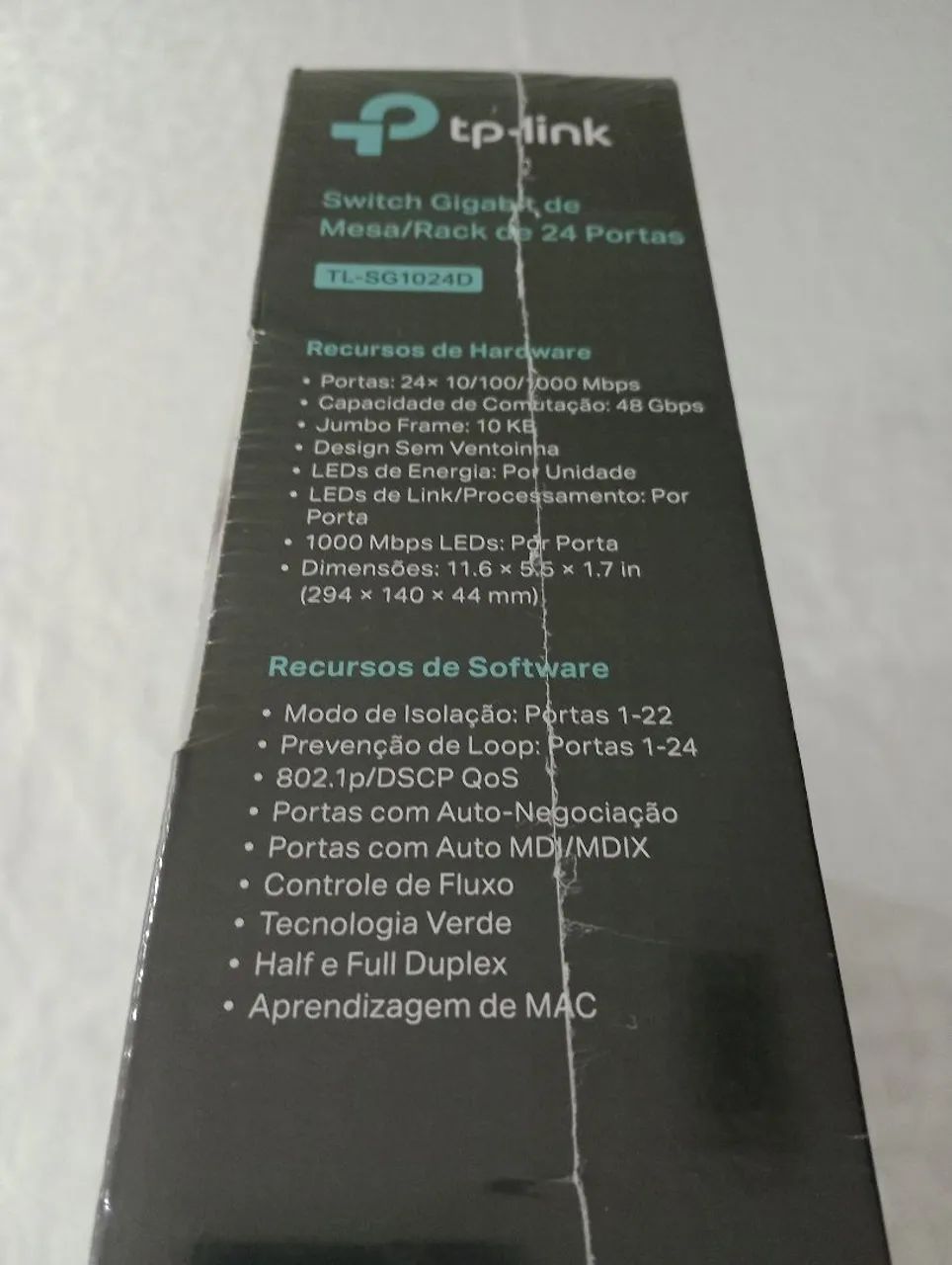 Switch Gigabit de Mesa / Rack de 24 portas - Foto 4
