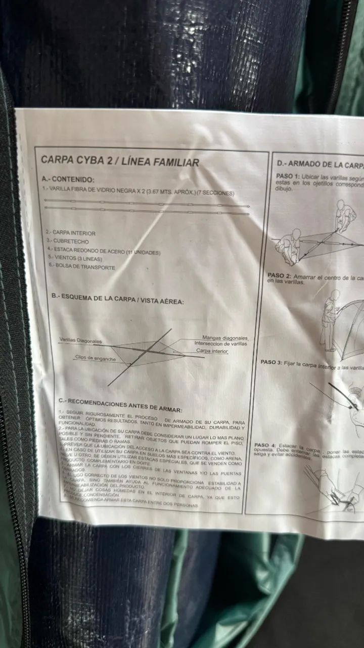 Barraca Doite Cyba 2 +Resistente a Chuva +Proteção Solar - Foto 4