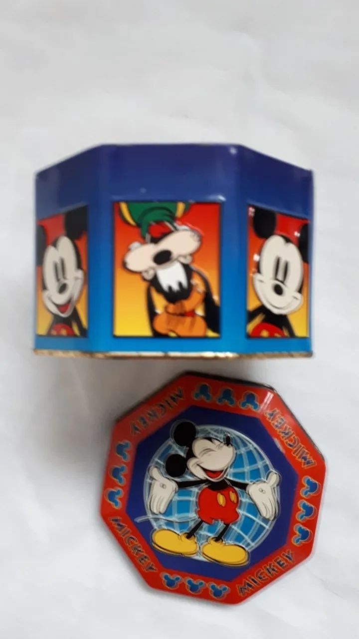Lata de Cookies Comemorativa - Mickey Mouse - Foto 3
