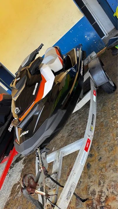 Jet Ski Sea-Doo Gti 155 2013Com Carretinha de Alumínio! - Foto 7