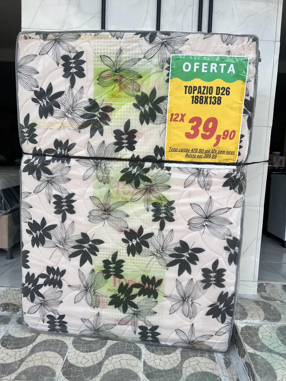 Colchão Topázio casal - Oferta Imperdível!