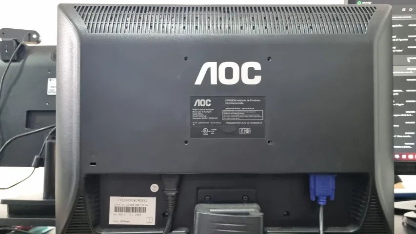 Monitor AOC 19 - Modelo 912Vwa - Foto 5