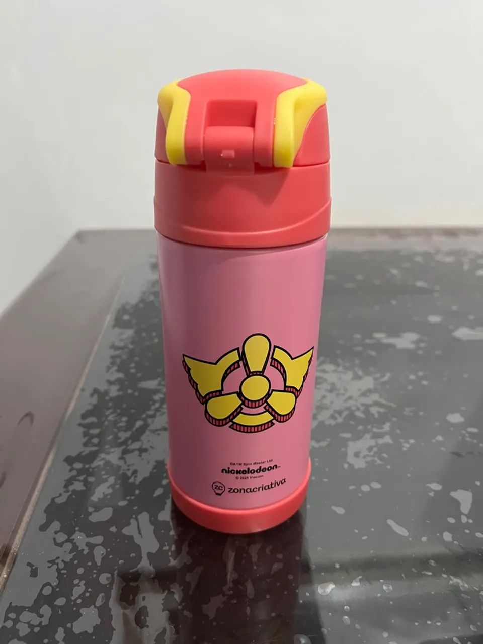 Garrafa térmica infantil Top Handle Skye - Patrulha Canina - Foto 2