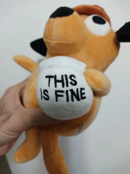 Pelúcia This is Fine Dog 27cm - Foto 6