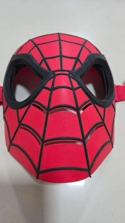 Máscara do Homem-Aranha - Fantasia de Super Herói - Foto 2