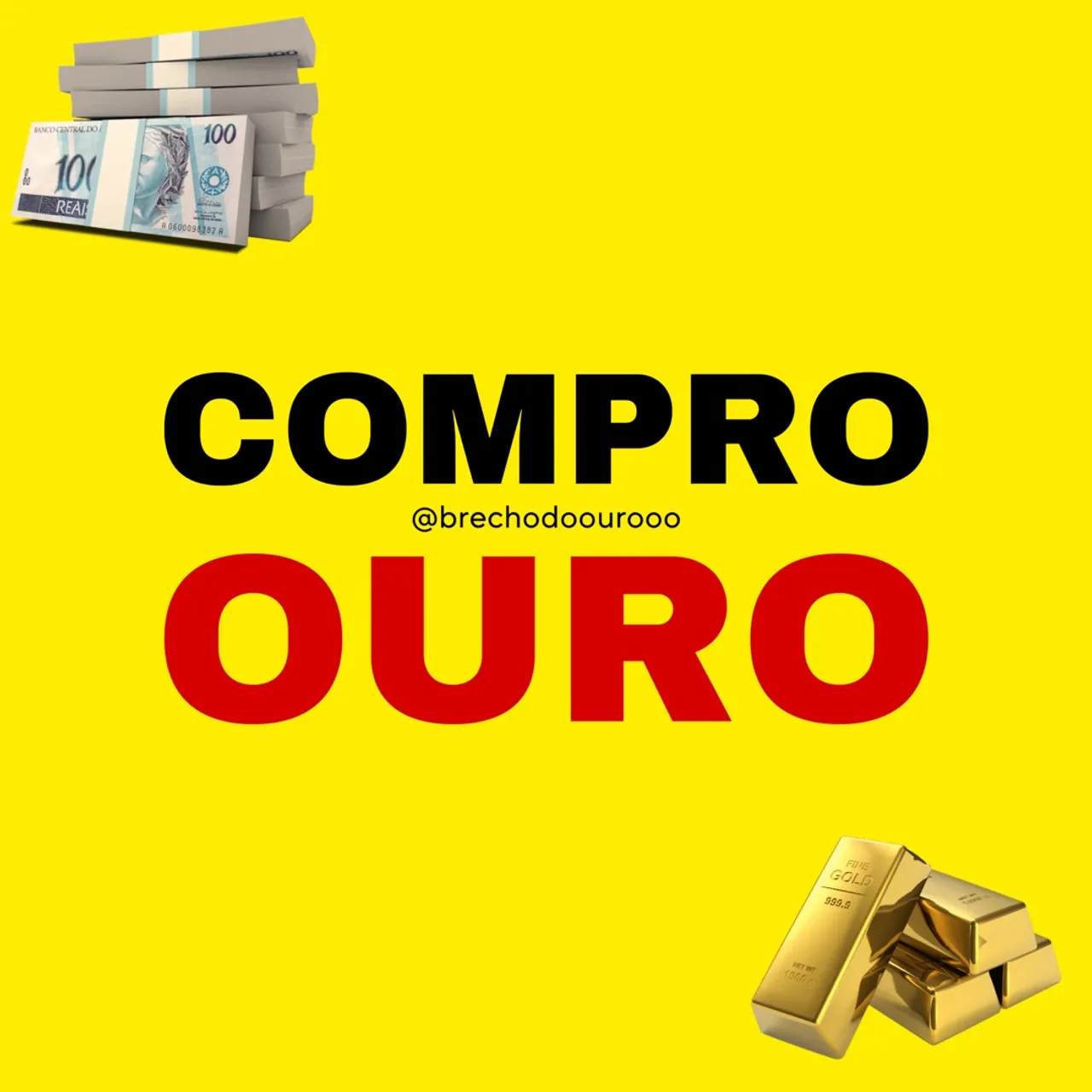 Ouro aliança Pagamento Imediato