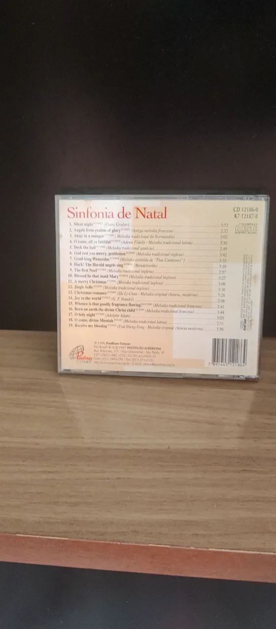 CD com canções natalinas  - Foto 2