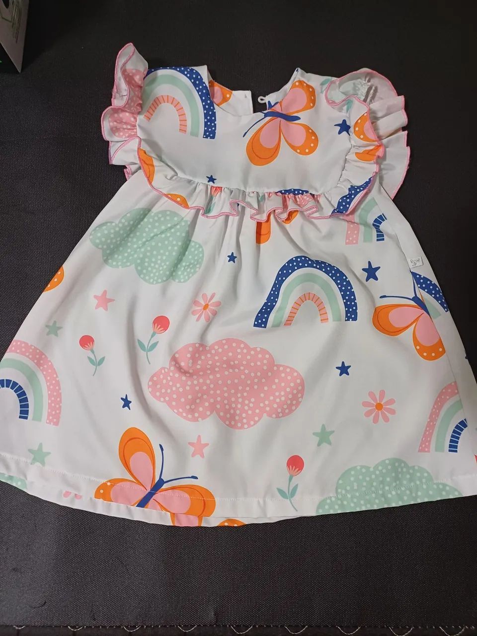 2 Vestidos de tamanhos 1 a 2 anos. - Foto 4
