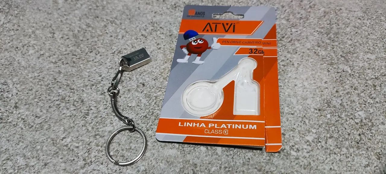 Pendrive 32gb atvi base metálica  - Foto 2