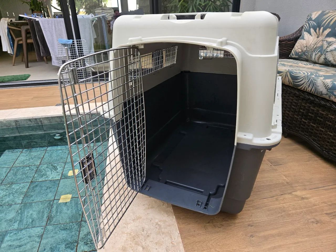 Vendo caixa transporte para cães e gatos  - Foto 5