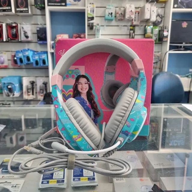 Headset Gamer Redragon Hylas Luluca L260rgb Branco Rgb - NOVO - Foto 4