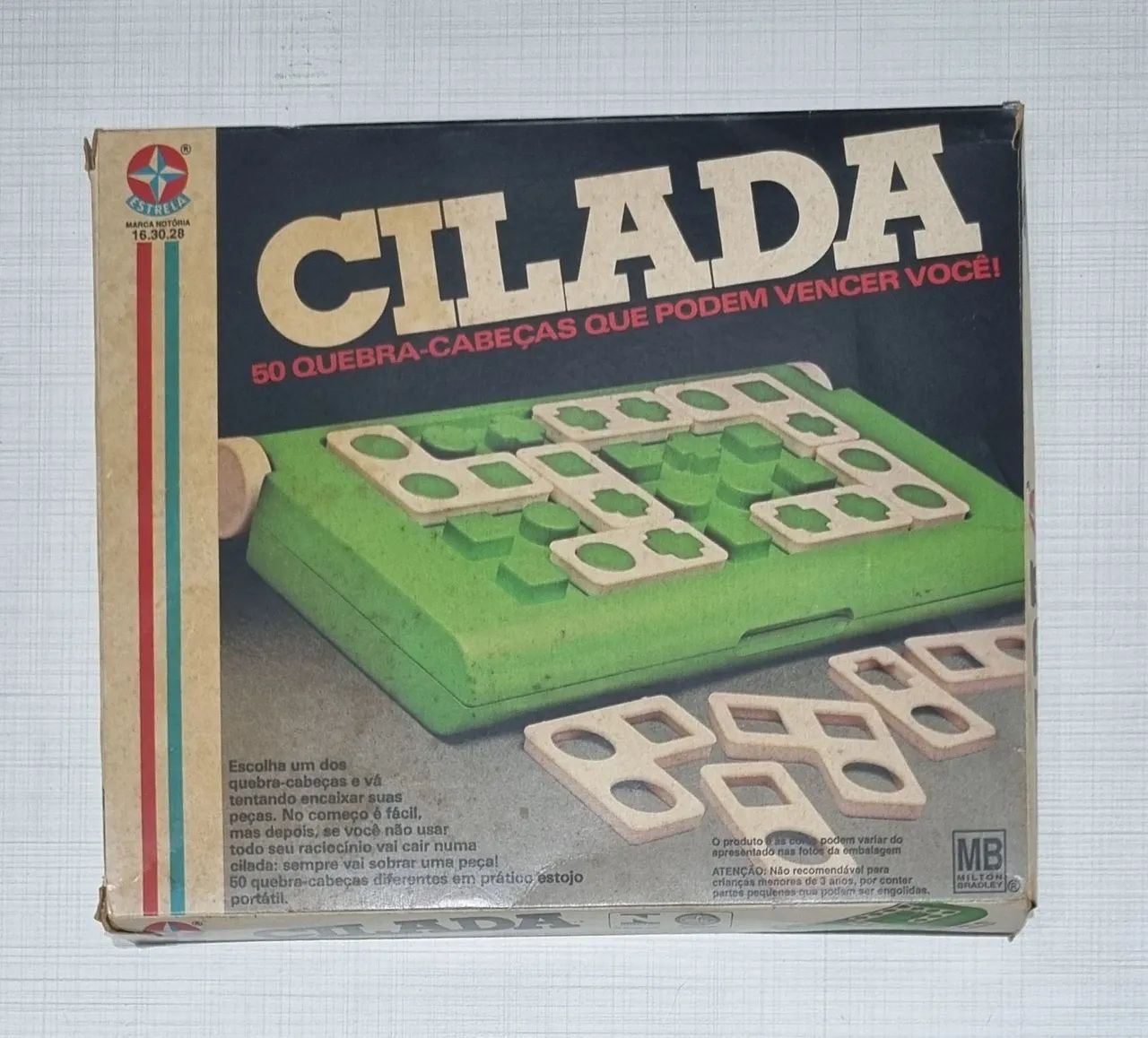 Jogo Cilada Estrela - 50 Quebra-Cabeças