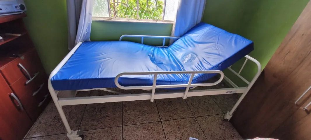 Cama hospitalar com colchão impermeável - Foto 6